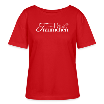 TRÄUMCHEN-Rundhals Frauen Bio-T-Shirt - Rot
