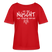 Berliner Spruch-ICK BIN NÜSCHT FÜR SCHWACHE NERVEN-Rundhals Frauen Bio-T-Shirt - Rot