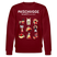 MESCHUGGE-NA UND !?-Unisex Bio-Sweatshirt - Burgunderrot