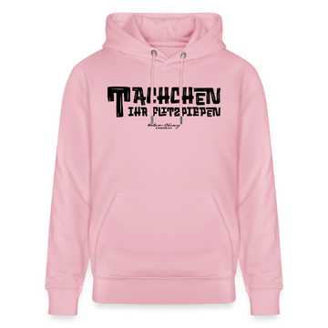 Berliner Begrüssung-TACHCHEN IHR FLITZPIEPEN-Unisex Bio-Hoodie - Hellrosa
