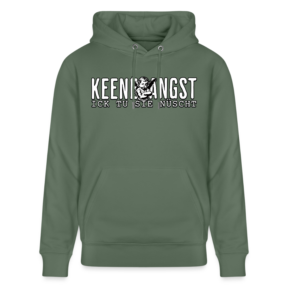 ICK TU SIE NÜSCHT - Unisex Bio-Hoodie - Tanngrün