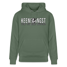 ICK TU SIE NÜSCHT - Unisex Bio-Hoodie - Tanngrün