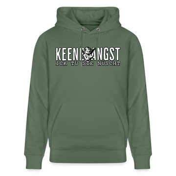 ICK TU SIE NÜSCHT - Unisex Bio-Hoodie - Tanngrün