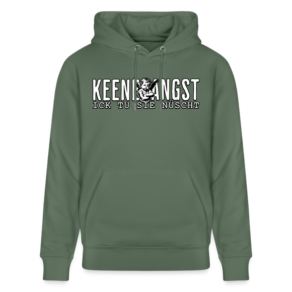 ICK TU SIE NÜSCHT - Unisex Bio-Hoodie - Tanngrün