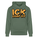 ICK DARF DIT - Bio-Hoodie - Tanngrün