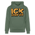 ICK DARF DIT - Bio-Hoodie - Tanngrün