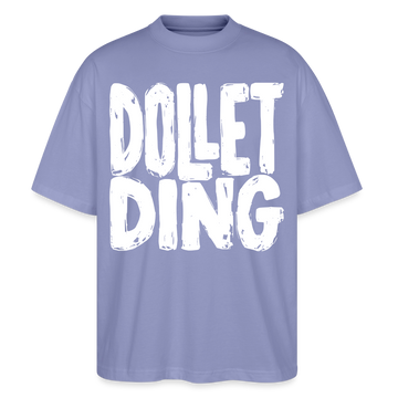 DOLLET DING-Dit Berlin Shirt mit Kodderschnauze-Oversized Unisex Bio - Violett