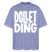 DOLLET DING-Dit Berlin Shirt mit Kodderschnauze-Oversized Unisex Bio - Violett