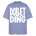 DOLLET DING-Dit Berlin Shirt mit Kodderschnauze-Oversized Unisex Bio - Violett