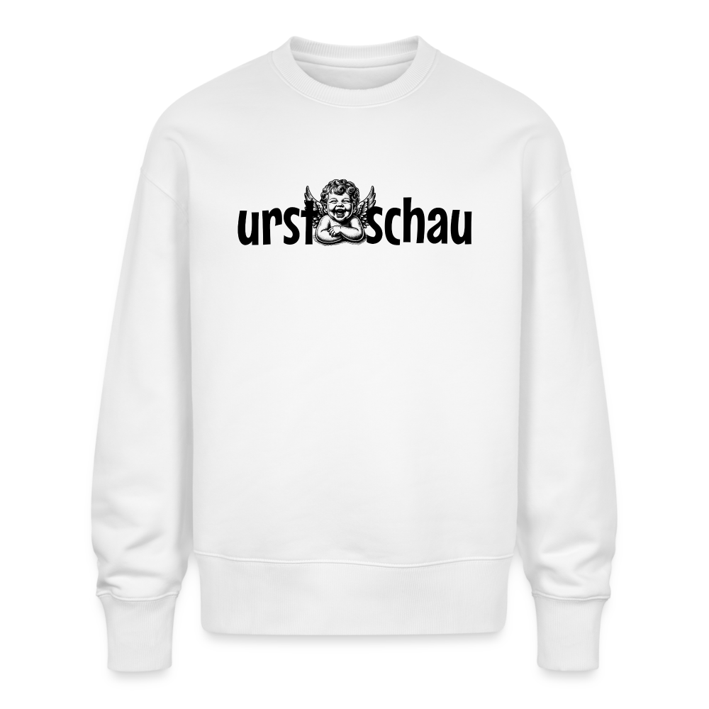 URST SCHAU - Unisex Oversize Bio Pullover - Weiß