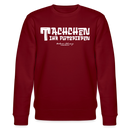 Berliner Begrüssung-TACHCHEN IHR FLITZPIEPEN-Unisex Bio-Sweatshirt - Burgunderrot