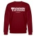 Berliner Begrüssung-TACHCHEN IHR FLITZPIEPEN-Unisex Bio-Sweatshirt - Burgunderrot