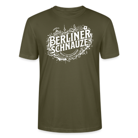 BERLINER SCHNAUZE-Unisex T-Shirt BIO - Khaki