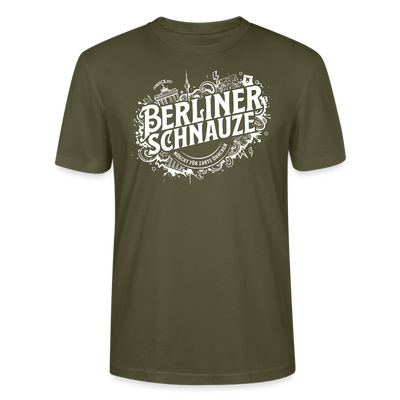 BERLINER SCHNAUZE-Unisex T-Shirt BIO - Khaki