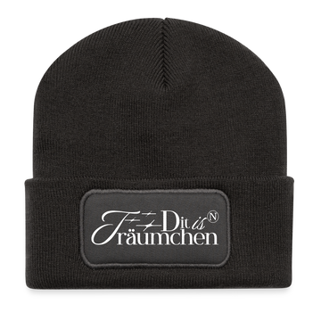 Berliner Spruch-DIT IS N TRÄUMCHEN-Beanie - Dunkelgrau