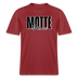 MOTTE UND MAUSI-Relaxed Fit Unisex Bio-T-Shirt - Erdrot