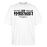 Berliner Spruch-NICH ANJESCHISSN- Oversized Unisex Bio T-Shirt - Weiß