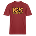 ICK DARF DIT -  Relaxed Fit Bio-T-Shirt - Erdrot