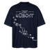 Weihnachten in Berliner25-JIBT NÜSCHT-Oversized Unisex Bio T-Shirt Blaster - Navy