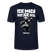 ICK MACH WAT ICK WILL-Unisex T-Shirt BIO IV - Navy