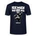 ICK MACH WAT ICK WILL-Unisex T-Shirt BIO IV - Navy