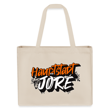 HAUPTSTADTJÖRE-Einkaufstasche - Naturweiß