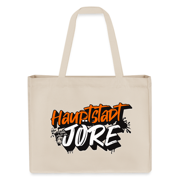 HAUPTSTADTJÖRE-Einkaufstasche - Naturweiß