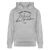 WIR SIND DIE GEILSTEN-Berlin26-Unisex Bio-Hoodie - Grau meliert