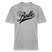 ICK FREU MA WIE BOLLE-Relaxed Fit Unisex Bio-T-Shirt - Grau meliert