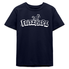 FLITZPIEPE-Bio Teenager T-Shirt - Navy