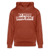 ICK HAB DIE FAXEN DICKE-Unisex Bio-Hoodie mit Berliner Schnauze - Terrakotta