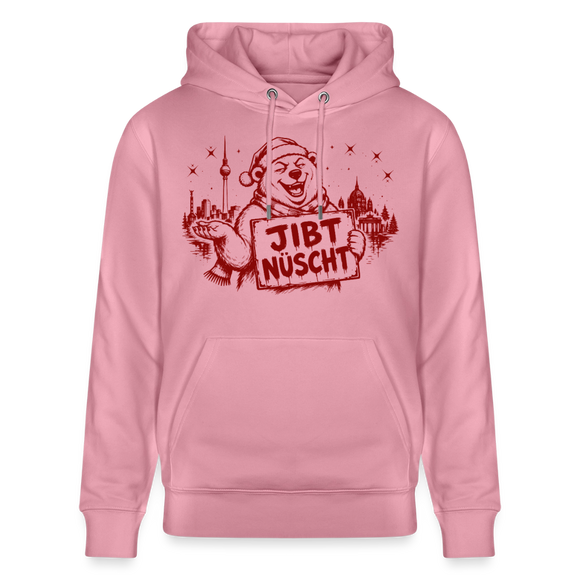 Berlin Weihnachts-Souvenir 2026- JIBT NÜSCHT-Unisex Bio-Hoodie - Lila Traum