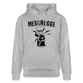 Dit is Berlin-MESCHUGGE - Unisex Bio-Hoodie - Grau meliert