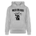 Dit is Berlin-MESCHUGGE - Unisex Bio-Hoodie - Grau meliert