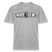 WAT IS'N?-Relaxed Fit Unisex Bio-T-Shirt - Grau meliert