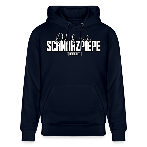 SCHNURZPIEPE-Unisex Bio-Hoodie - Navy