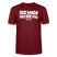 ICK MACH WAT ICK WILL-Unisex T-Shirt BIO - Burgunderrot