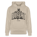 NÜSCHT MUSS ICK 2025-Unisex Bio-Hoodie mit Berliner Schnauze - Beige