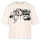 MACH 'N ABJANG-Frauen Boxy Bio-T-Shirt - Natur