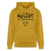 ICK BIN NÜSCHT FÜR SCHWACHE NERVEN-Unisex Bio-Hoodie - Ocker