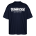 Witziges Berlin Shirt-PFANNKUCHEN, nich Berliner-Oversized Unisex Bio T-Shirt - Navy