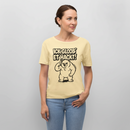 Berlin Shirt-ICK GLOOB' ET HACKT-Rundhals Frauen Bio-T-Shirt - Creme