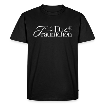 DIT IS N TRÄUMCHEN-Männer Premium BIO T-Shirt II - Schwarz