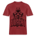 Berlin Shirt mit Schnauze-NÜSCHT-Relaxed Fit Unisex Bio-T-Shirt - Erdrot