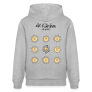 ALLET KLÄRCHEN-Unisex Bio-Hoodie - Grau meliert