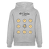 ALLET KLÄRCHEN-Unisex Bio-Hoodie - Grau meliert
