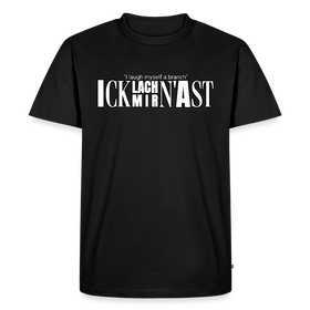 ICK LACH MIR N AST-Männer Premium BIO T-Shirt - Schwarz