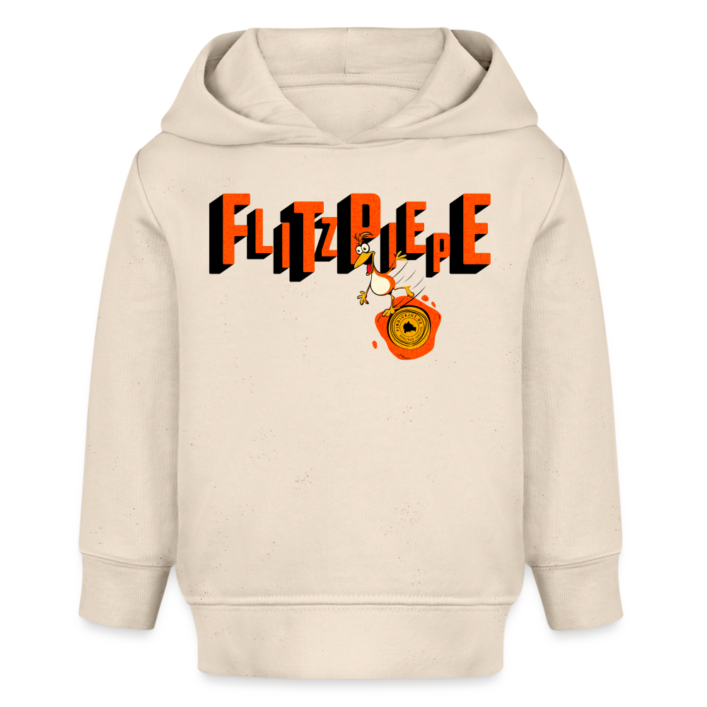 FLITZPIEPE - Bio Hoodie BABY - Naturweiß