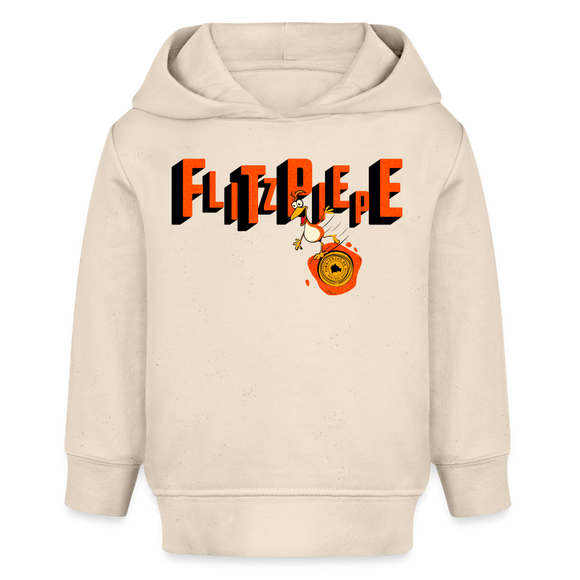 FLITZPIEPE - Bio Hoodie BABY - Naturweiß