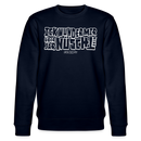 Berliner Spruch-ICK WUNDER MIR-Unisex Bio-Sweatshirt - Navy